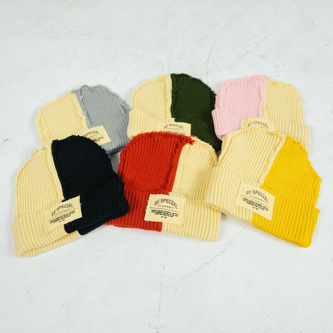 BeSpecial 2-Tone Beanie (8 COLORS)
