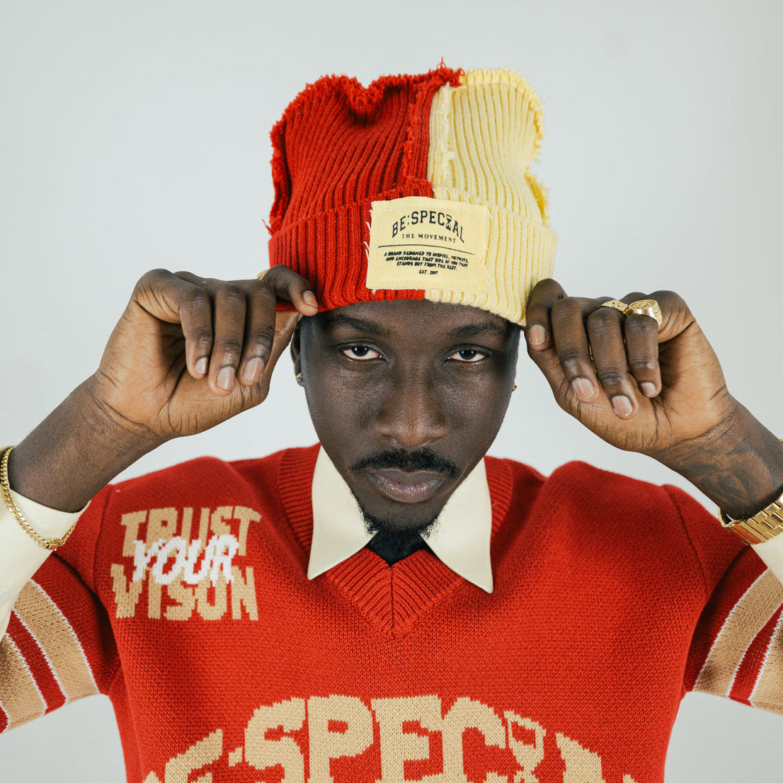 BeSpecial 2-Tone Beanie (8 COLORS)
