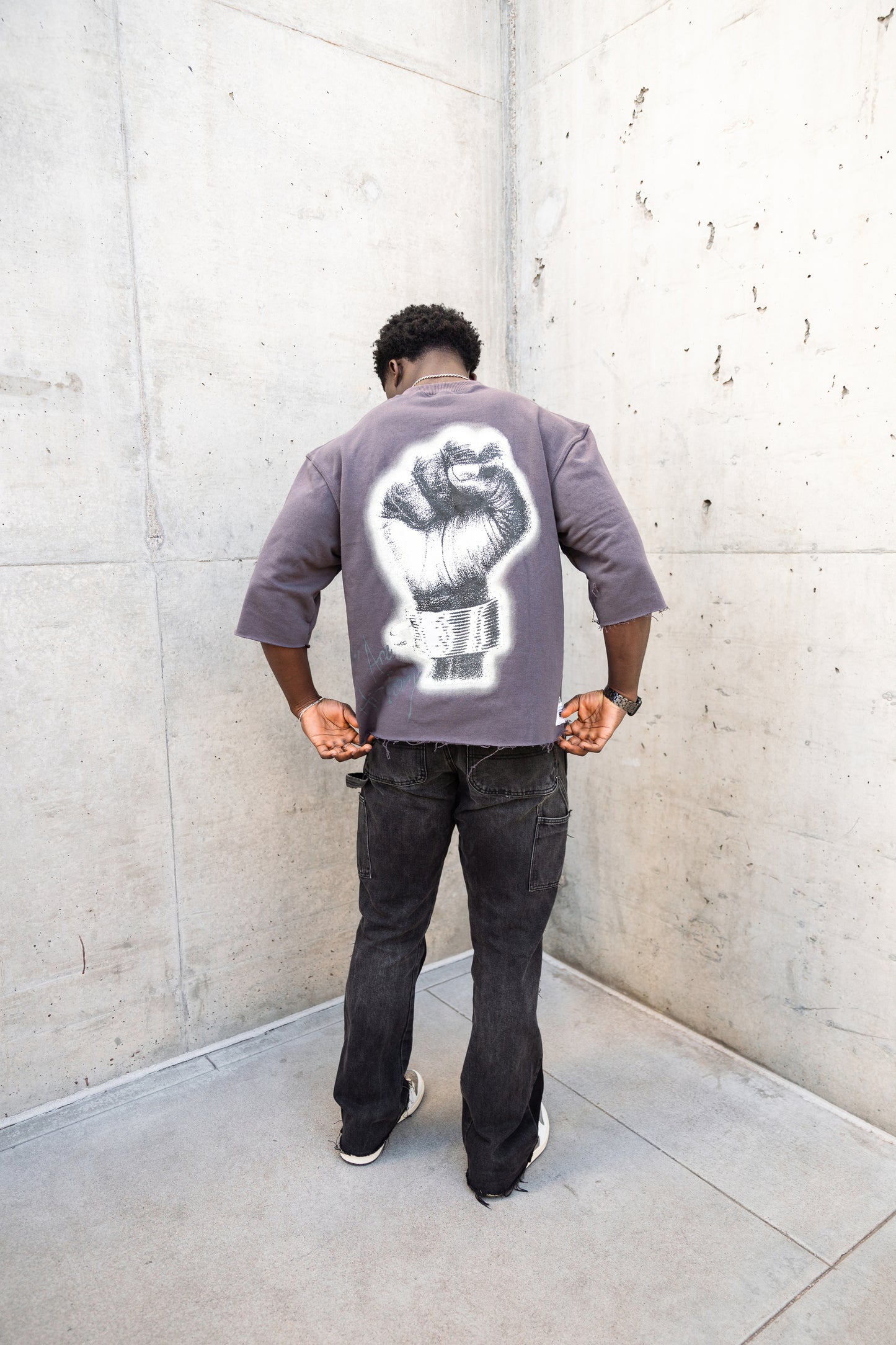'Fight For Freedom' Cropped Tee