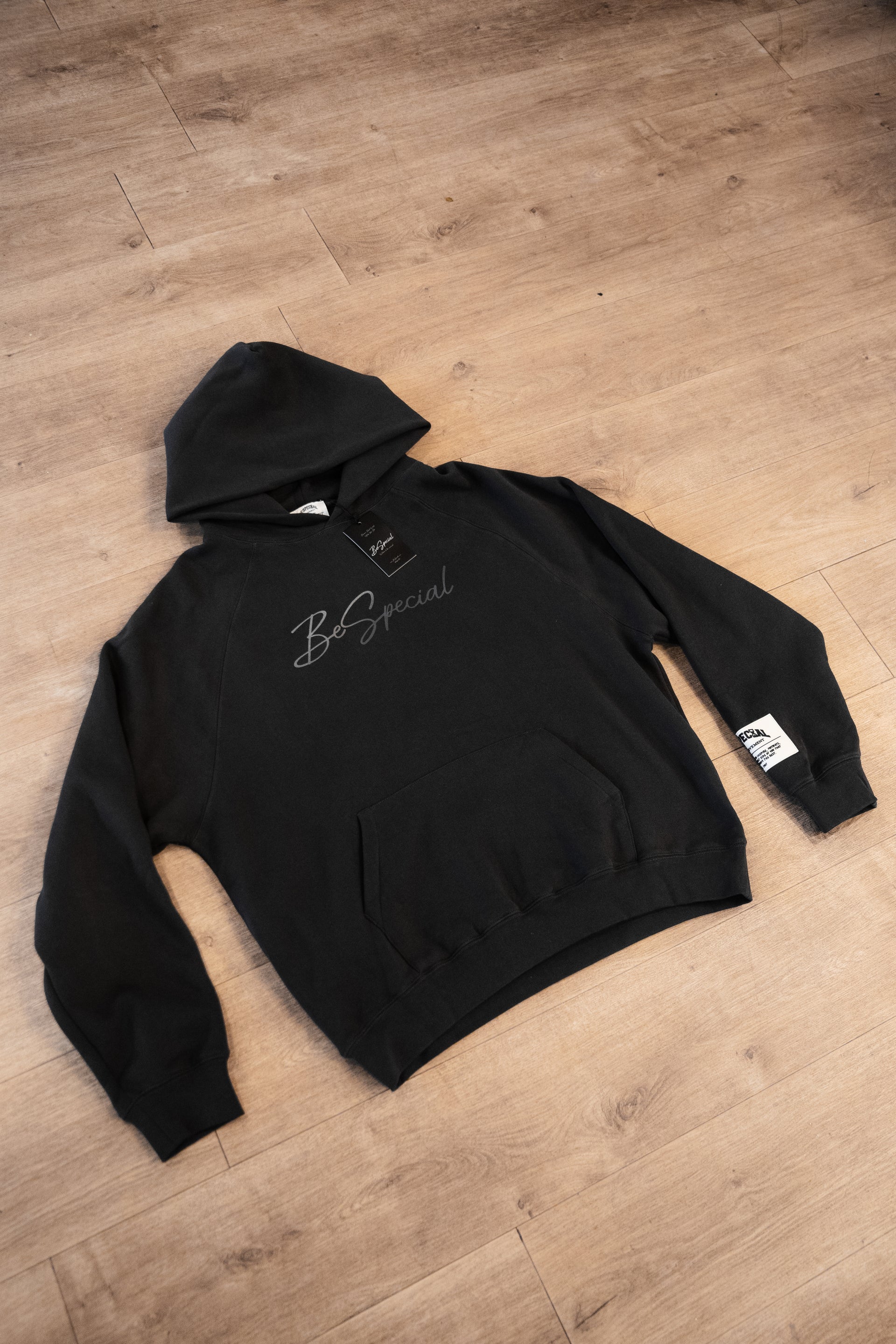 BeSpecial COZY Black Hoodie – BeSpecial: The Movement