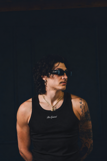 Black Essential Performance Tank Top