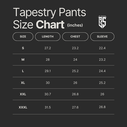 D. Rose Tapestry Pants