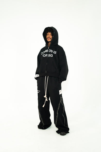 CIB Oversize Baggy Flare Sweatpants