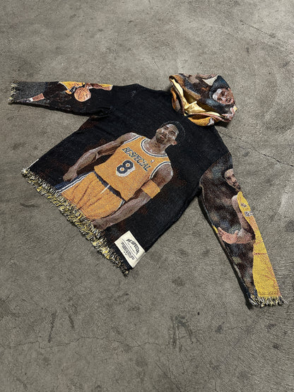 Black Mamba Tapestry Hoodie