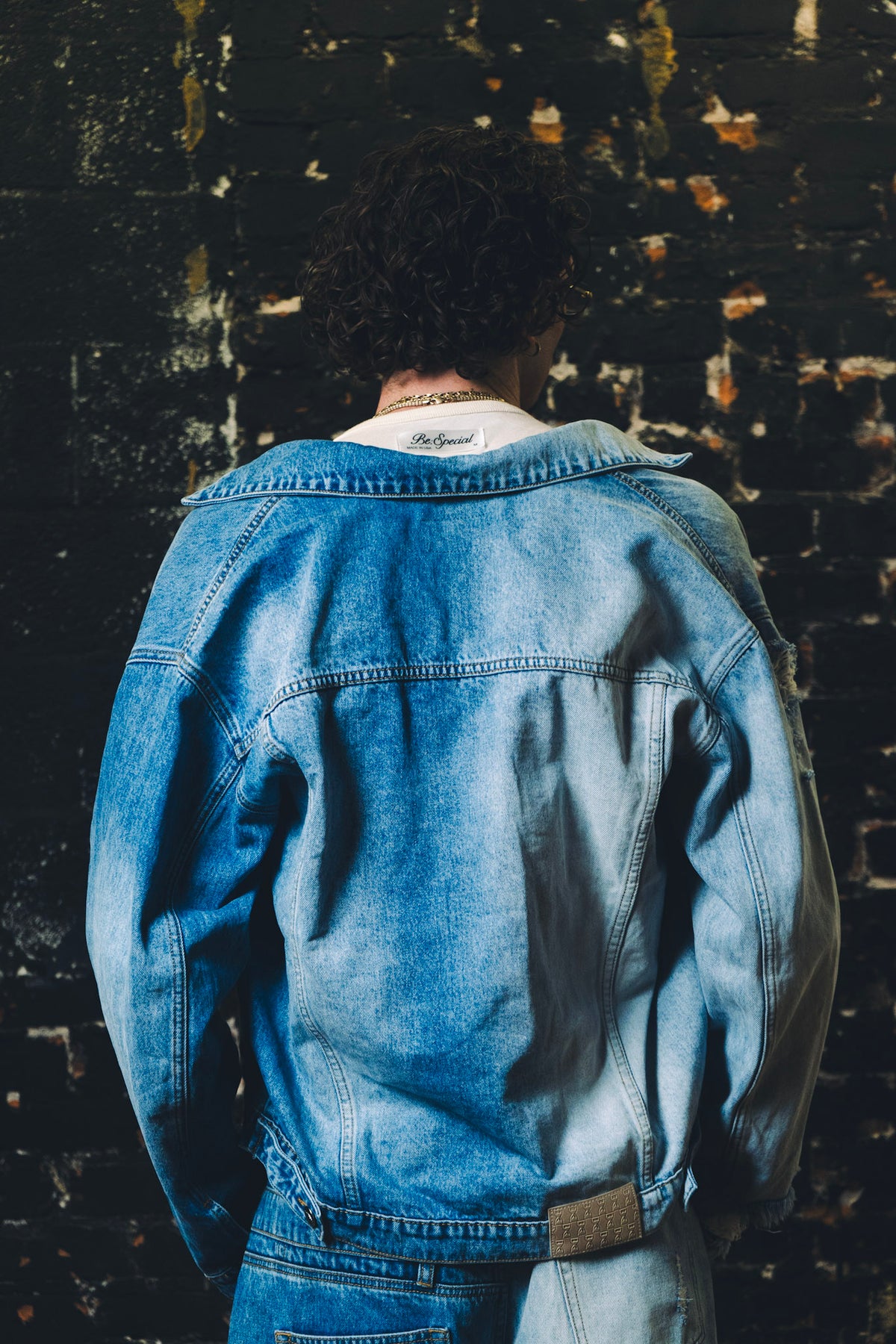 Split Decision Denim Jacket