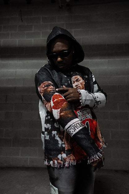 D. Rose Tapestry Hoodie