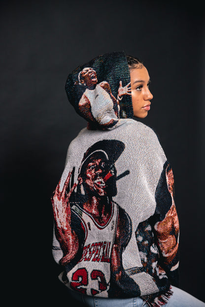 D. Rose Tapestry Hoodie