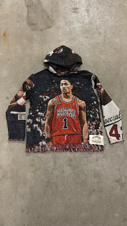 D. Rose Tapestry Hoodie