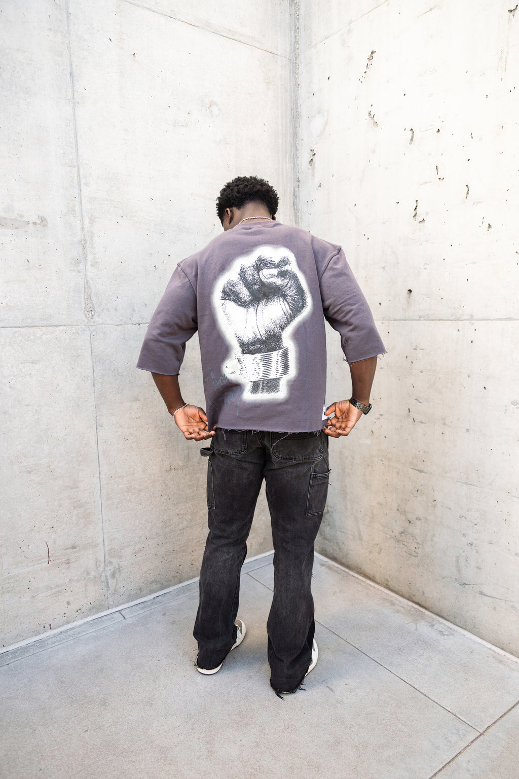 'Fight For Freedom' Cropped Tee
