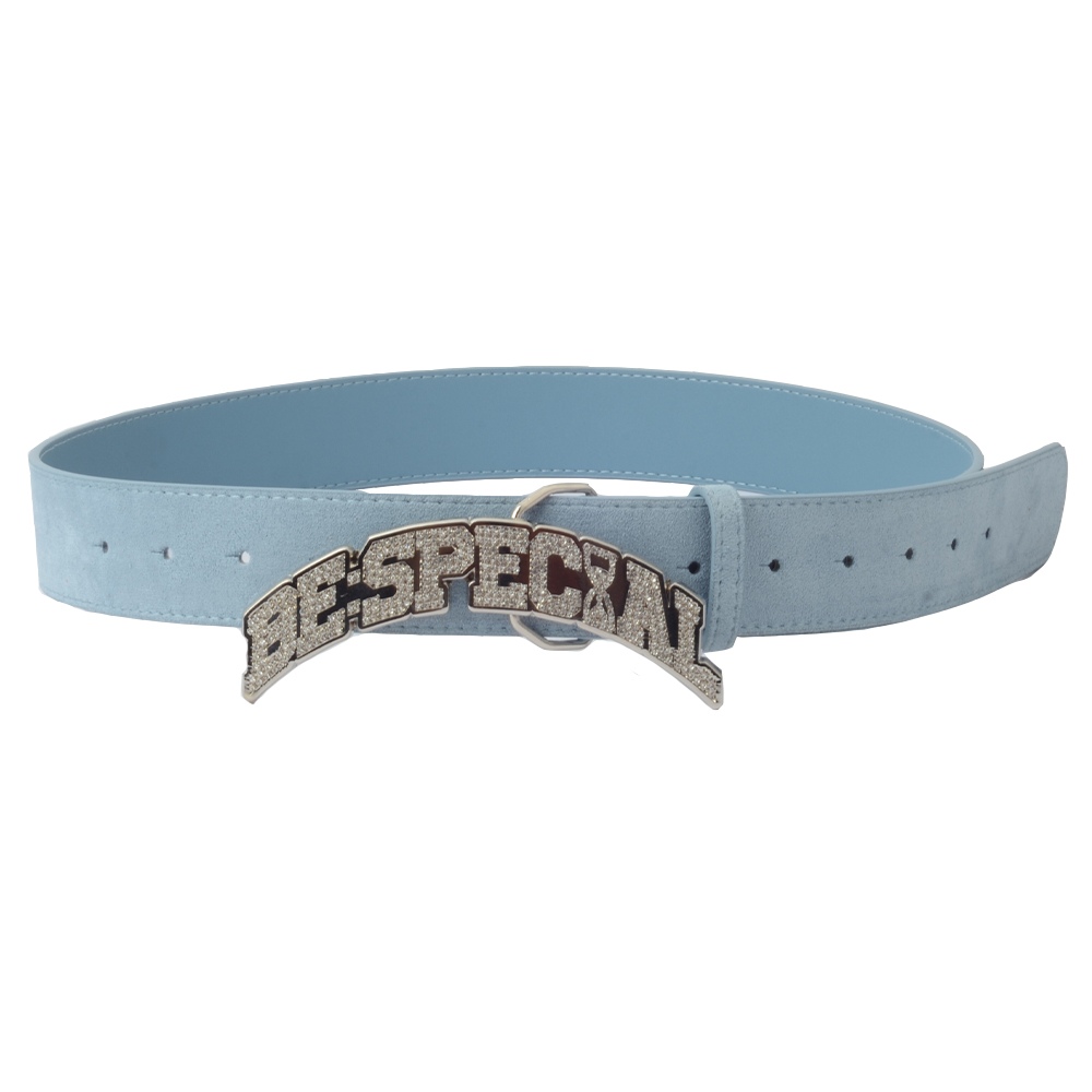 Rhinestone Suede Belt